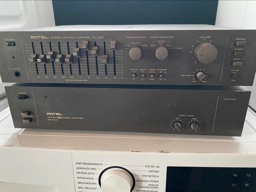 Rotel RB-1000 + RC-1000 | Zeldzame High-End Set, Audio, Tv en Foto, Versterkers en Receivers, Gebruikt, Stereo, 120 watt of meer