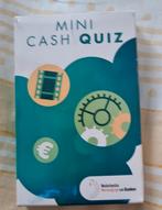 Speeltjes mini cash Quiz, Hobby en Vrije tijd, Gezelschapsspellen | Bordspellen, Ophalen of Verzenden, Zo goed als nieuw