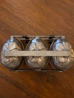 Oude chocolade mal met bloemmotief, Antiek en Kunst, Ophalen of Verzenden