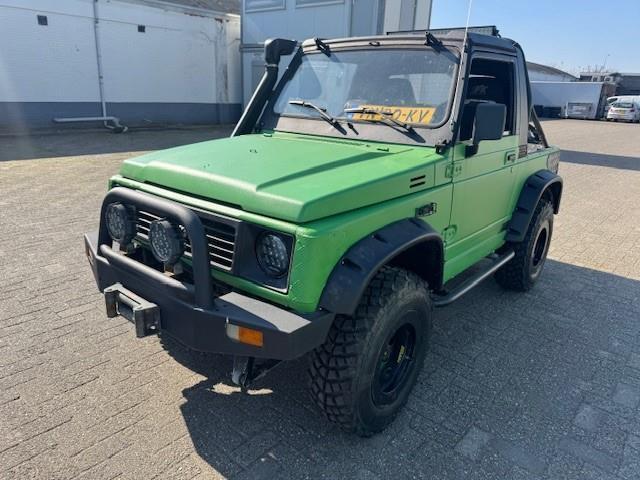 Suzuki Samurai 1.3 Commercial de Luxe kat, Auto's, Bestelauto's, Bedrijf, Te koop, 4x4, Suzuki, Benzine, Handgeschakeld, Origineel Nederlands