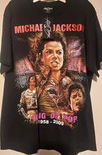 2 Michael Jackson T-shirts, Ophalen of Verzenden, Zo goed als nieuw, Overige maten, Zwart