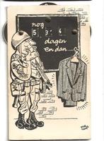 Par-14  Fantasie kaart  Militair Met Datum verandering, Verzenden, 1920 tot 1940, Gelopen, Overige thema's