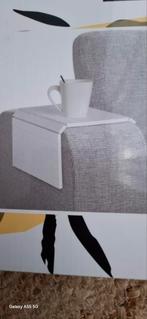 2x Wit Bank Dienblad - bankplank. Armleuning legger, Ophalen of Verzenden, Nieuw, Overige materialen