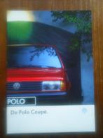 VW De Polo Coupe 8 / 1991 en of 8 / 1992 20 pag., Verzenden, Zo goed als nieuw, Volkswagen