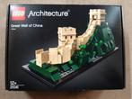 Lego architecture chinese muur 21041 nieuw ongeopend, Ophalen of Verzenden, Nieuw, Complete set, Lego