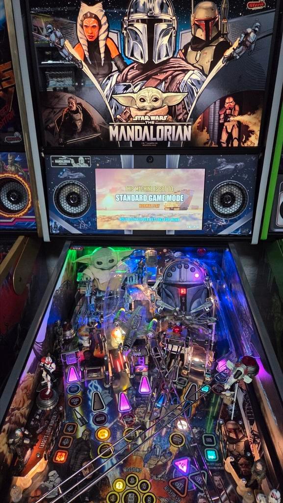 Stern Mandalorian LE, Verzamelen, Automaten | Flipperkasten, Zo goed als nieuw, Flipperkast, Stern, Ophalen