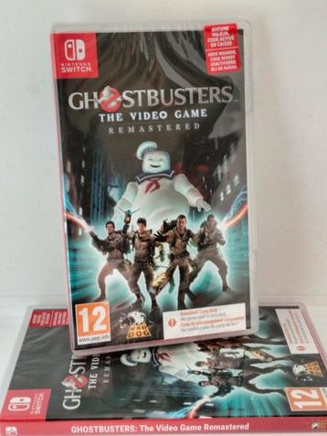 Nintendo Switch the ghostbusters the video game remasterd.