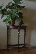 Half ronde muur/wand sidetable / plantentafeltje, Huis en Inrichting, Tafels | Sidetables, Ophalen, Gebruikt, 50 tot 100 cm, Overige vormen