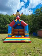 TE HUUR Springkussen Clown, Ophalen of Verzenden, Zo goed als nieuw, Verjaardag