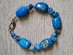 Lapis lazuli armband handgemaakt, Sieraden, Tassen en Uiterlijk, Armbanden, Ophalen of Verzenden, Nieuw, Blauw