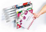 Nieuw!! Umbra illuzine metal magazine rack, lectuurhouder, Huis en Inrichting, Woonaccessoires | Krantenbakken en Lectuurbakken
