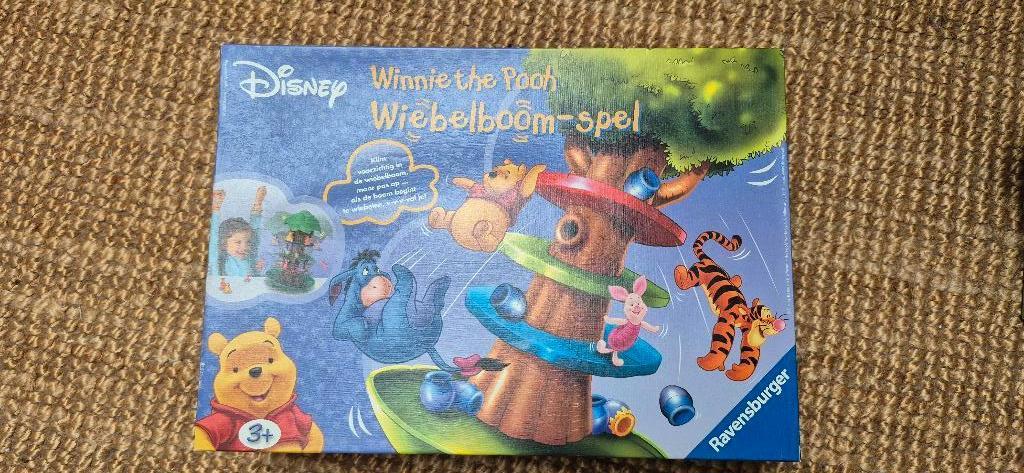 Kinder spel Winnie de Pooh Wiebelboom, Ophalen, Zo goed als nieuw, Jongen of Meisje