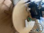 Tafel met 4 stoelen, Huis en Inrichting, Tafels | Salontafels, Gebruikt, Minder dan 50 cm, Rechthoekig, 50 tot 100 cm