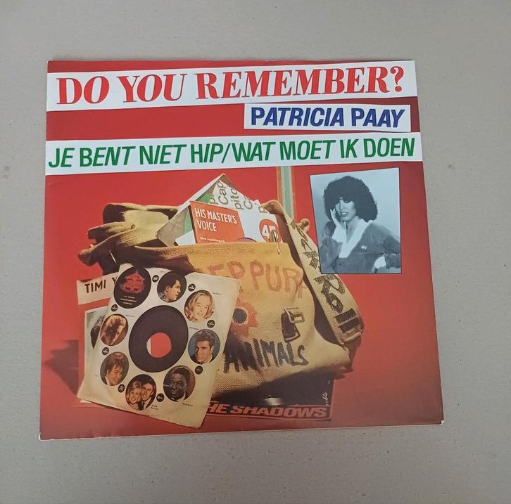 Patricia Paay  - Je Bent Niet Hip/Wat Moet Ik Doen, Cd's en Dvd's, Vinyl Singles, Zo goed als nieuw, Single, Pop, 7 inch, Ophalen of Verzenden