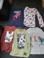 5 shirts met langr mouw maat 134/140, Kinderen en Baby's, Ophalen of Verzenden, Maat 134, Zo goed als nieuw