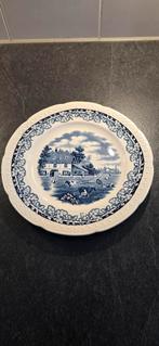 Boerenhoeve blauw" servies van Société Céramique, Ophalen of Verzenden