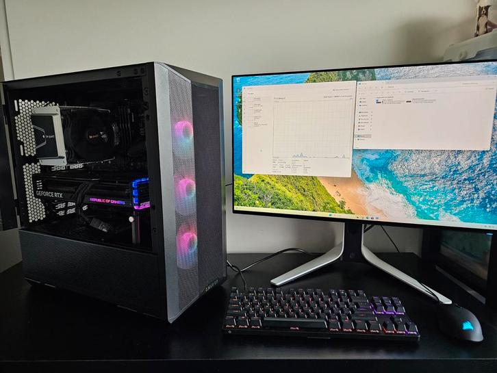 High End Game PC RTX 4070 Ti / Ryzen 7 5800x / 32GB DDR4, Computers en Software, Desktop Pc's, Gebruikt, 4 Ghz of meer, HDD, SSD