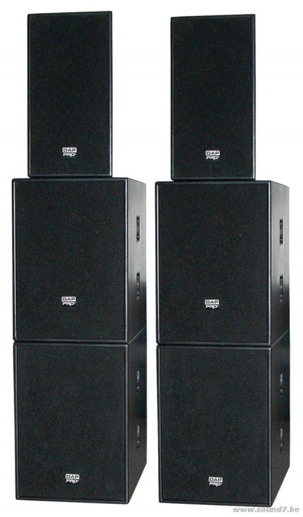 complete geluidsset, Audio, Tv en Foto, Luidsprekers, Zo goed als nieuw, Overige typen, 120 watt of meer, Overige merken, Ophalen
