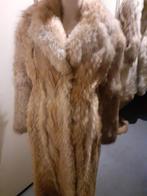 122 cm lange vintage echte bontjas bont jas bontmantel  38, Ophalen of Verzenden, Zo goed als nieuw, Maat 38/40 (M), Bruin