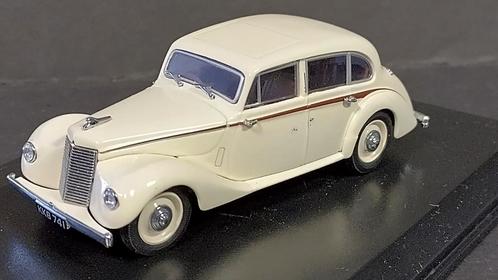 Armstrong Siddeley Lancaster ivory White 1:43 Oxford Pol, Hobby en Vrije tijd, Modelauto's | 1:43, Zo goed als nieuw, Verzenden