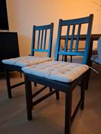 Stoelen 2 stuks incl. Kussens, Huis en Inrichting, Stoelen, Ophalen, Hout, Twee, Overige kleuren