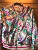 Glanzend jasje met bloemen maat 164, Meisje, H&M, Ophalen of Verzenden, Zo goed als nieuw