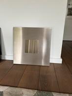 3 Stijlvolle rvs spiegels 50x50, Huis en Inrichting, Ophalen, Vierkant, Zo goed als nieuw, Minder dan 100 cm