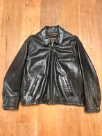 Vintage Redskins Leren Bomberjack Zwart XL, Kleding | Heren, Zwart, Maat 56/58 (XL), Ophalen of Verzenden, Gedragen