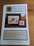 Dear diary,  Rebecca small 1887, Ophalen of Verzenden, Zo goed als nieuw, Handborduren, Patroon