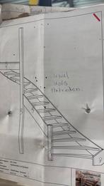 Halfslag trap 2730 hoog open, Doe-het-zelf en Verbouw, Ladders en Trappen, Ophalen of Verzenden, 2 tot 4 meter