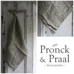 Stoere shabby linnen doek onbedrukt 45 x 45 *Pronck & Praal*, Ophalen of Verzenden, Nieuw