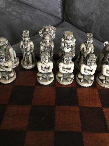 Vintage Schaakstukken Mexico. beschikbaar voor biedingen