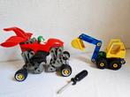 Technisch Duplo Toolo monstertruck en kraantje (2915), Kinderen en Baby's, Speelgoed | Duplo en Lego, Ophalen of Verzenden, Gebruikt