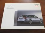 Instructieboek Audi A6 Avant, A6 Avant Quattro +4.2 V8 2006, Auto diversen, Handleidingen en Instructieboekjes, Ophalen of Verzenden