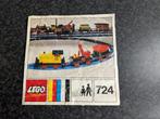 1972 bouwinstructie 12 V trein 724, Ophalen of Verzenden, Gebruikt, Lego
