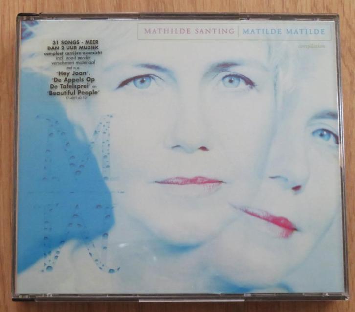Dubbel CD Mathilde Santing, Cd's en Dvd's, Cd's | Pop, Zo goed als nieuw, 2000 tot heden, Ophalen of Verzenden