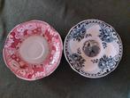 2 losse schoteltjes "Victoria" en "Peacock" Soc. Cer., Antiek en Kunst, Ophalen of Verzenden