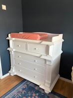 Witte commode kinderkamer (gebruikt), Gebruikt, 50 tot 70 cm, Ophalen of Verzenden, 100 cm of meer