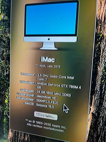 iMac 27inch Late 2013 i7 24gb RAM 1TB beschikbaar voor biedingen
