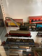 Grote partij locomotieven, wagonnetjes, spoor, travos, Ophalen, Wisselstroom, Gebruikt, Rails