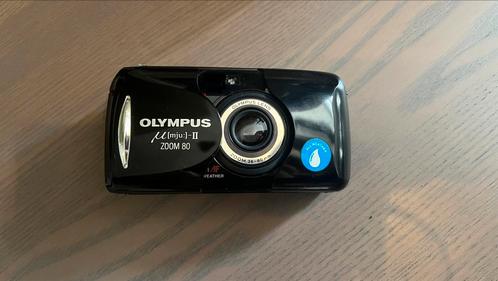 Olympus Mju-II Zoom 80, Audio, Tv en Foto, Fotocamera's Analoog, Zo goed als nieuw, Compact, Olympus, Ophalen of Verzenden