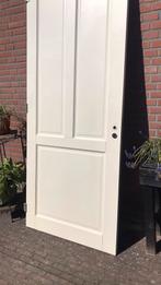 Meranti binnendeur, Doe-het-zelf en Verbouw, Deuren en Horren, 215 cm of meer, 80 tot 100 cm, Gebruikt, Ophalen
