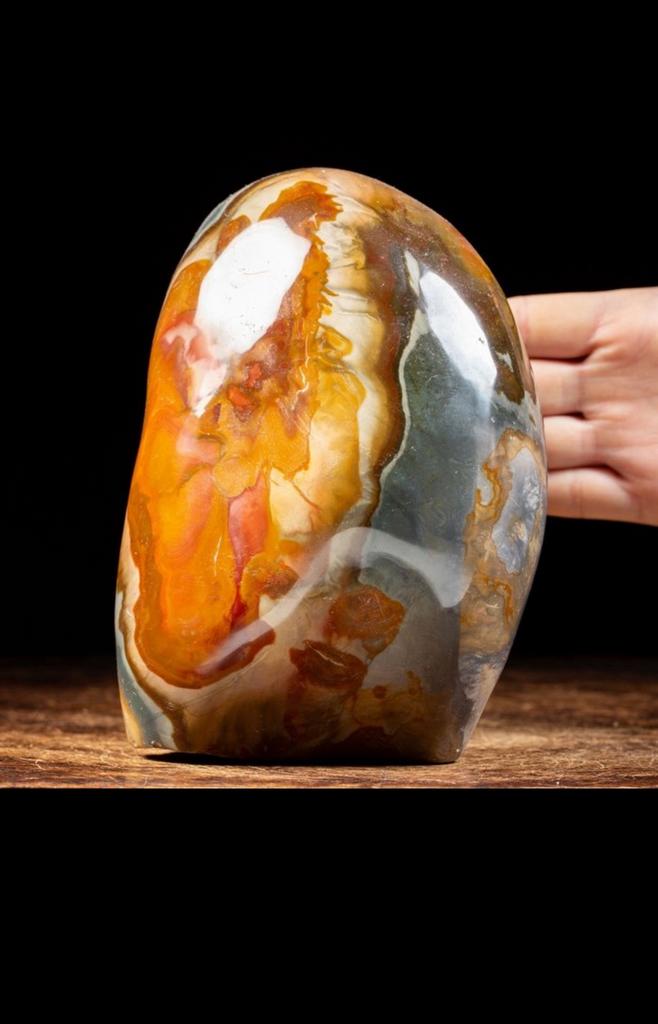 Polychrome Jaspis museaal stuk 3320 gram !!, Ophalen of Verzenden