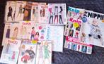 naaipatronen pakket 13 patronen 3 boekjes knip knippie burda, Ophalen, Overige typen, Vrouw, Burda