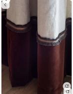 50% velours rest gordijnstof korting. Uitverkoop!, Huis en Inrichting, Stoffering | Gordijnen en Lamellen, Veliyrs gordijnen, bruin, taupe, rose, bordo