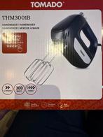 Tomado THM3001B Handmixer - Nieuw, Minder dan 1 liter, Ophalen of Verzenden, Nieuw, 3 snelheden of meer