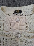 Seven Sisters Gebreid Vest - Maat XXS, Seven Sisters, Beige, Ophalen of Verzenden, Zo goed als nieuw
