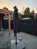 Zweefparasol met voet, Ophalen, Kantelbaar, 2 tot 3 meter, Zweefparasol