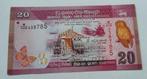 Sri Lanka 20 Rupees UNC Biljet - Colombo Haven & Dansers, Ophalen of Verzenden