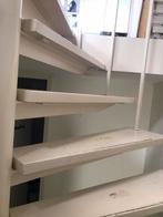 Draaitrap staal/ hout, Doe-het-zelf en Verbouw, Ladders en Trappen, Ophalen, Gebruikt, Trap, 2 tot 4 meter